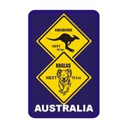 Playing Cards Roadsign Koala & Kangaroo